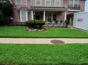 Rick D.'s grass cutting service result