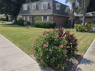 Julie B.'s grass maintenance service result