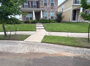 Linda C.'s grass maintenance service result