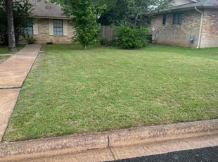 Gerald A.'s lawn maintenance service result