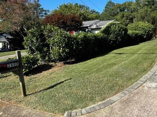 Gail G.'s lawn care services service result