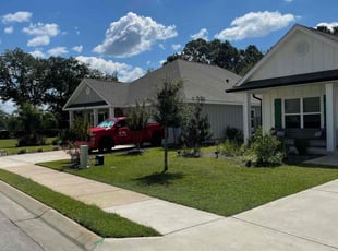 Nichole G.'s grass cutting service result