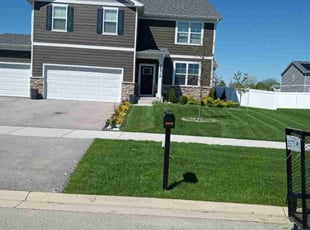 Luke A.'s turf maintenance service result