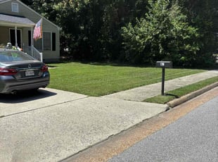 Keia N.'s turf care service result