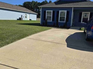 Alyssa J.'s grass maintenance service result