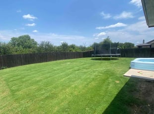 James O.'s landscape maintenance service result
