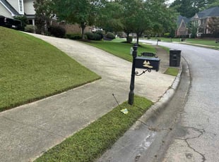 KAREN K.'s turf maintenance service result
