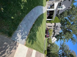 Kanika M.'s grass cutting service result