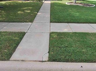 Addison B.'s grass cutting service result