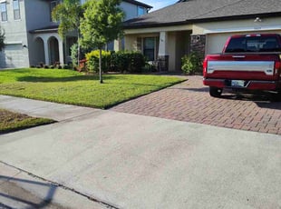 Cheryl C.'s grass cutting service result