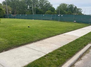 Latonya W.'s grass cutting service result