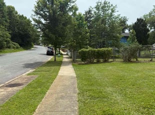 Deatra W.'s grass cutting service result