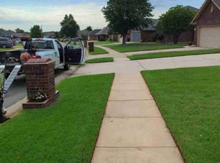 Jeffrey A.'s landscape maintenance service result