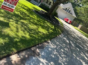 Jecca G.'s grass cutting service result