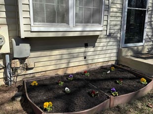 Joseph E.'s Flower Planting service result