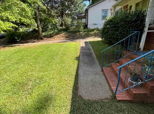 George R.'s grass maintenance service result