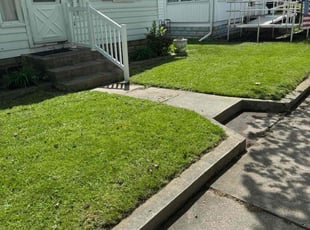 Robert G.'s residential landscaping service result