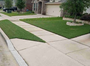 Erinn J.'s lawn care service result