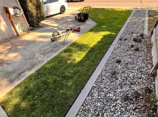 Jennifer W.'s lawn maintenance service result
