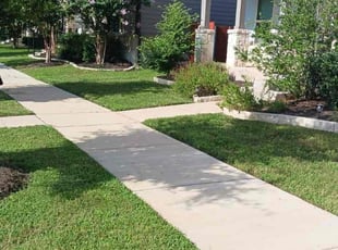 Joycleyn A.'s landscape maintenance service result