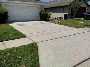 Karin C.'s grass cutting service result