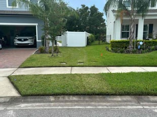 Jackie T.'s lawn care service result