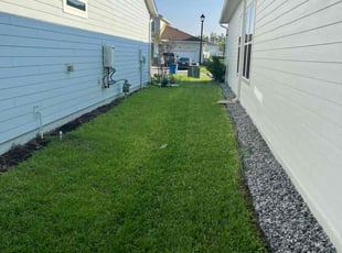Jillian C.'s lawn care services service result