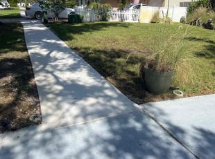 Adrian S.'s lawn maintenance service result