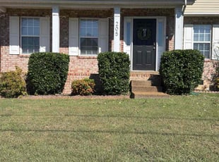 Cathy H.'s Bush Trimming service result