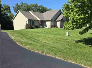 James A.'s lawn care service result