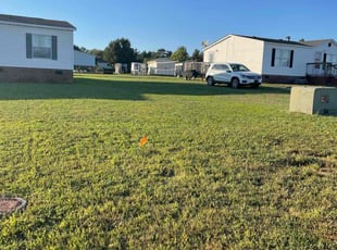 Christopher O.'s grass cutting service result