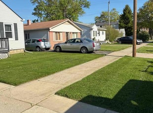 Varsha S.'s yard service service result