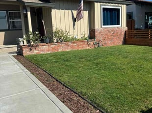 Blair K.'s grass cutting service result