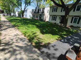 Florine P.'s grass cutting service result