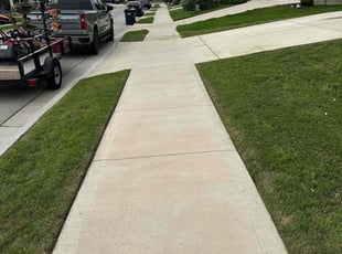 Michael V.'s turf maintenance service result