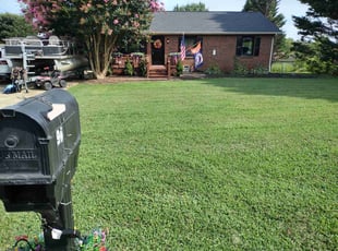 Stephanie W.'s lawn care service result