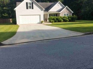 Joshua T.'s grass maintenance service result