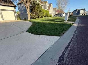 Jennifer M.'s turf maintenance service result