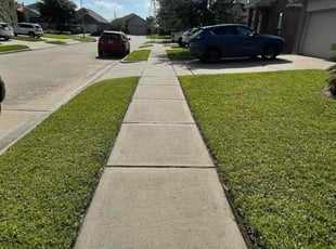 Charlie R.'s lawn maintenance service result