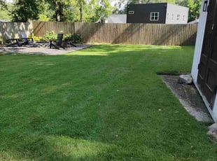 Keosha W.'s lawn maintenance service result
