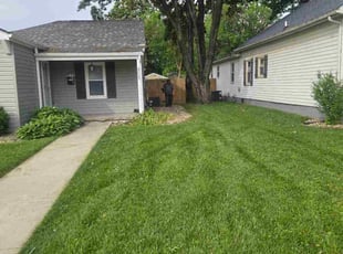 Krystle M.'s grass maintenance service result
