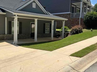 Marilyn H.'s grass maintenance service result