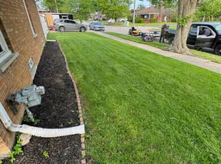 Brandon V.'s landscaping service result