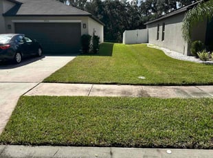 Mayukh D.'s lawn care service result