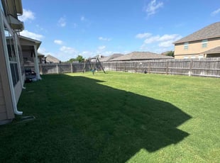 Luis B.'s turf maintenance service result