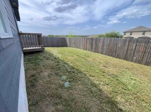 Mary C.'s turf maintenance service result