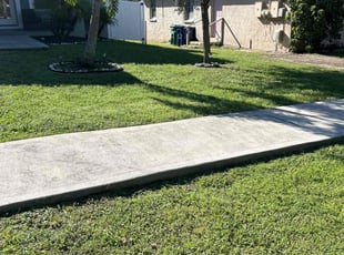 Andrew G.'s grass cutting service result