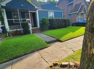 Patty B.'s lawn service service result