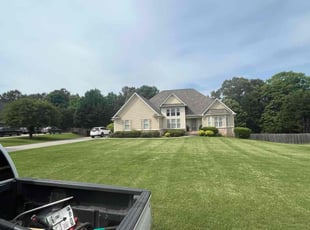 Suzie K.'s lawn care service result