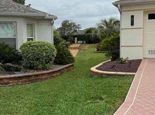 Katie S.'s lawn maintenance service result